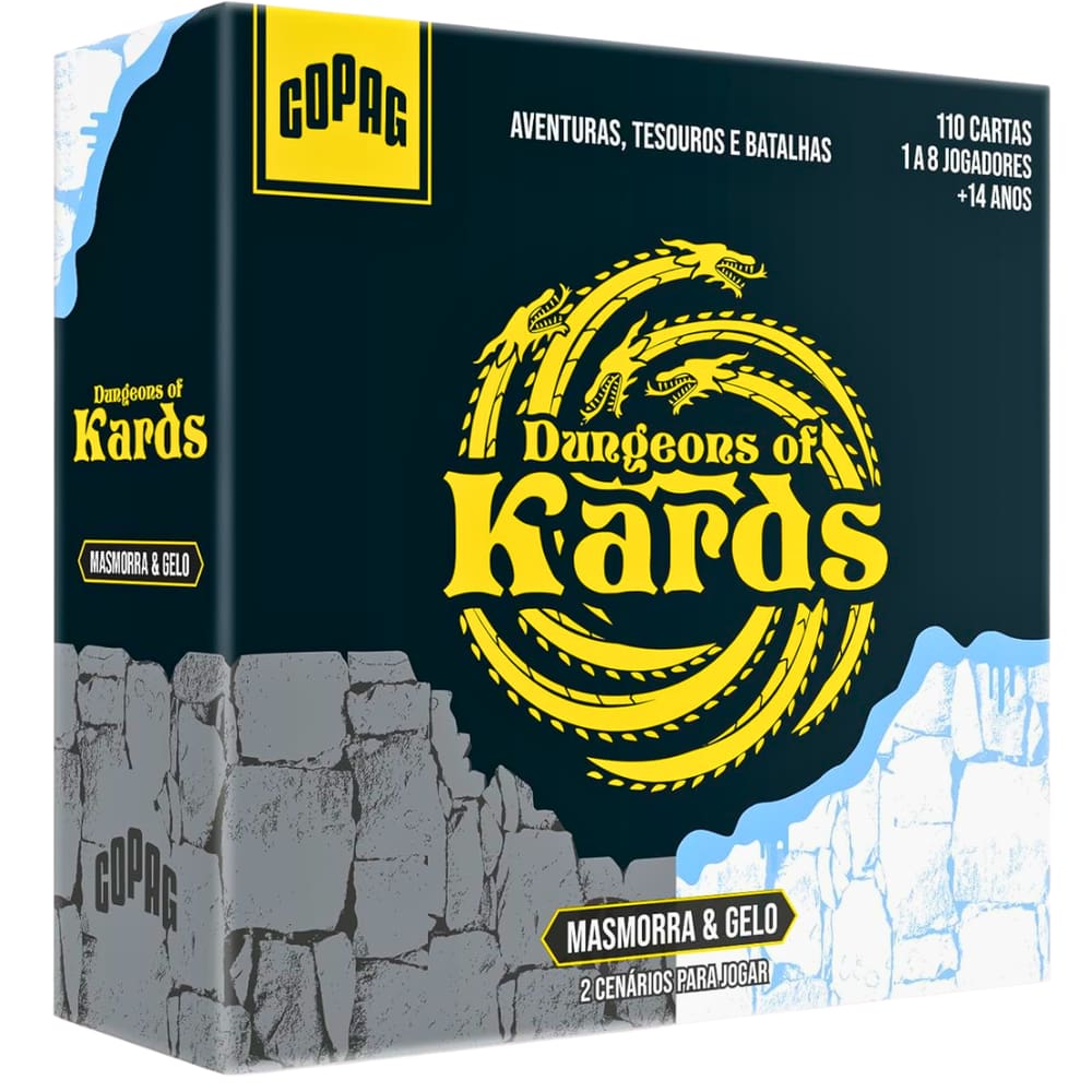 Jogo de Tabuleiro Dungeons of Kards Masmorra & Gelo Copag