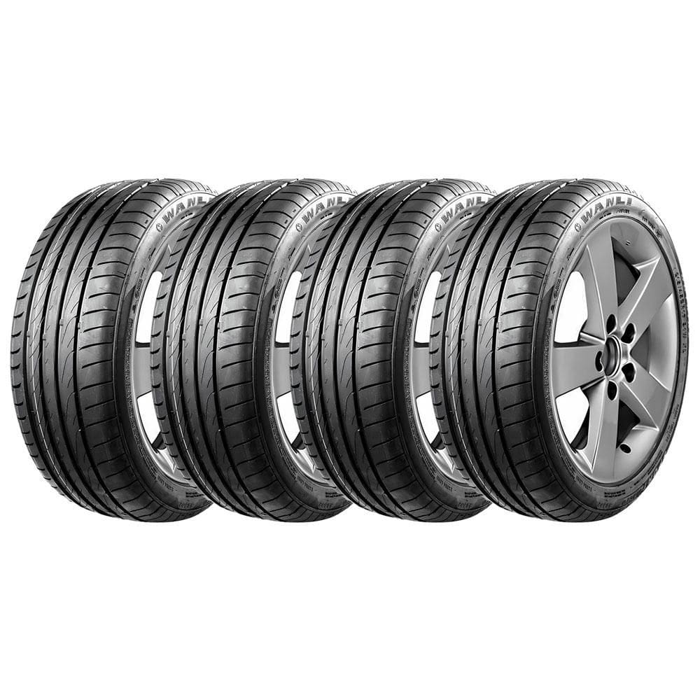 Pneu Wanli SA302 195/55 R16 Aro 16 87V Kit4