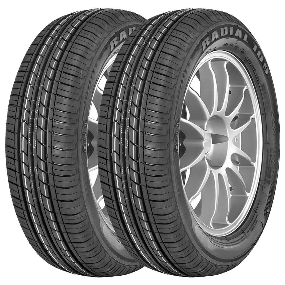 Pneu Tracmax Radial109 175/75 R14 Aro 14 87T Kit2