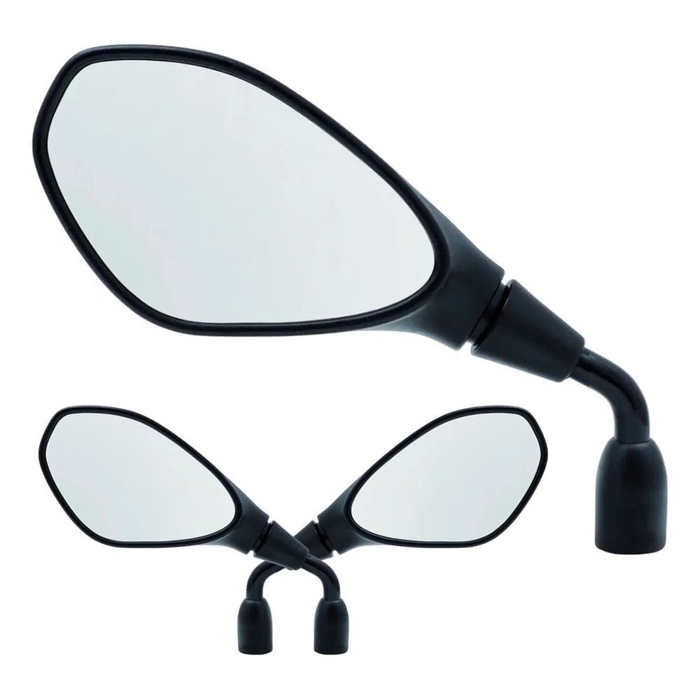 Retrovisor Gs 650 Versao Rvg Lente  Par Haste Curta Para Honda