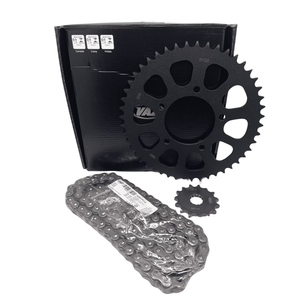 KIT RELACAO VAZ TRANSMISSAO COMPLETO SUZUKI GSF650 BANDIT 2007 à 2015 GSX650F 2008 à 2016 S01278X