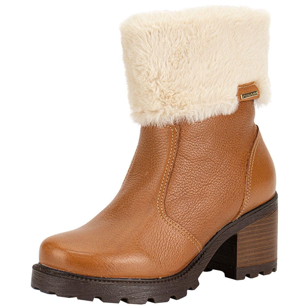 Bota Feminina Cano Baixo Pegada 281328