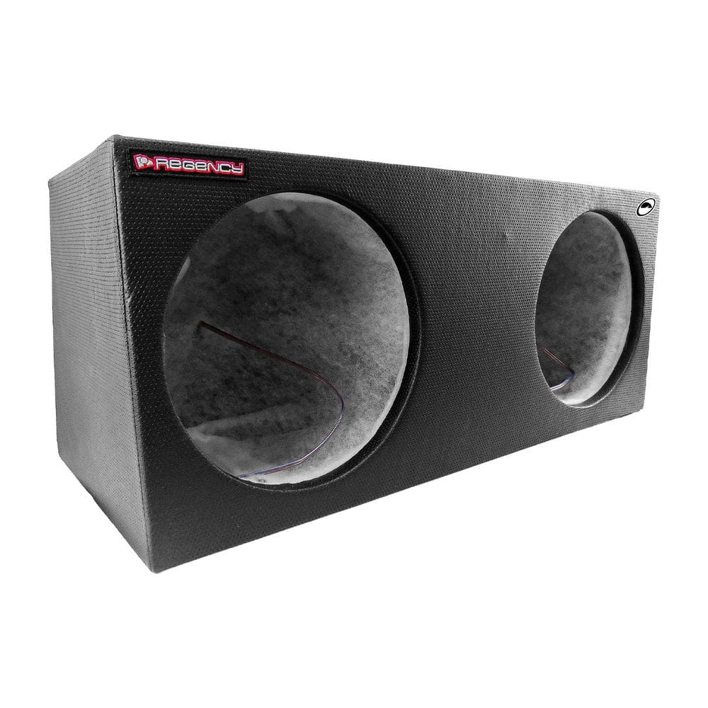 Caixa Selada 2 Subwoofer 12” 60 Litros Regency