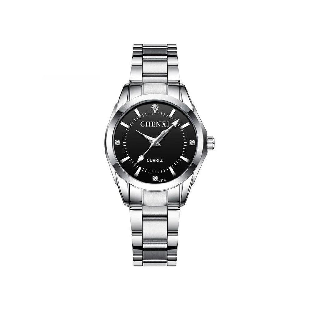 Relógio Chenxi Cx 021 Preto Aço
