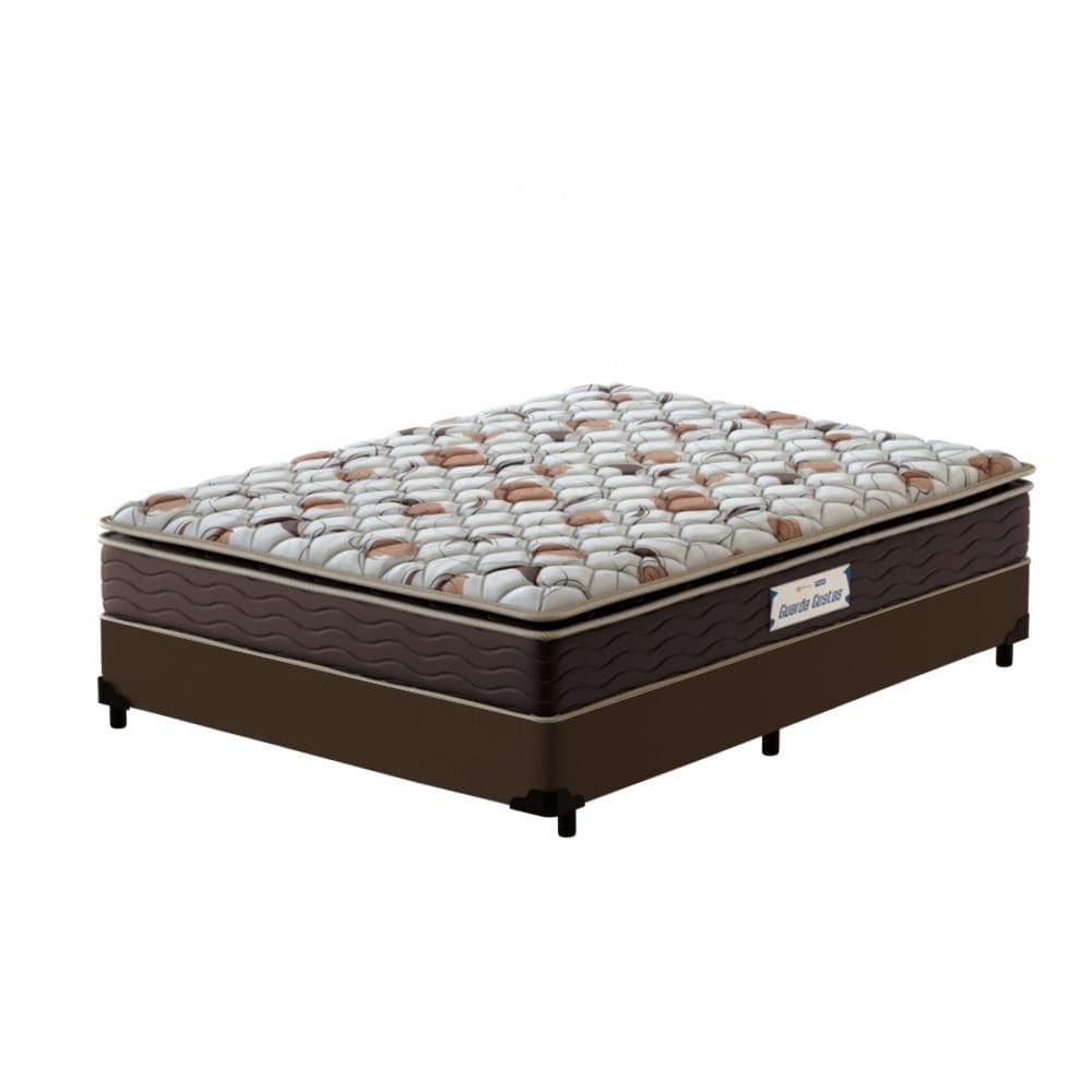 Cama Box com Colchão de Espuma D45 Probel ProForce Plus Casal 138cm