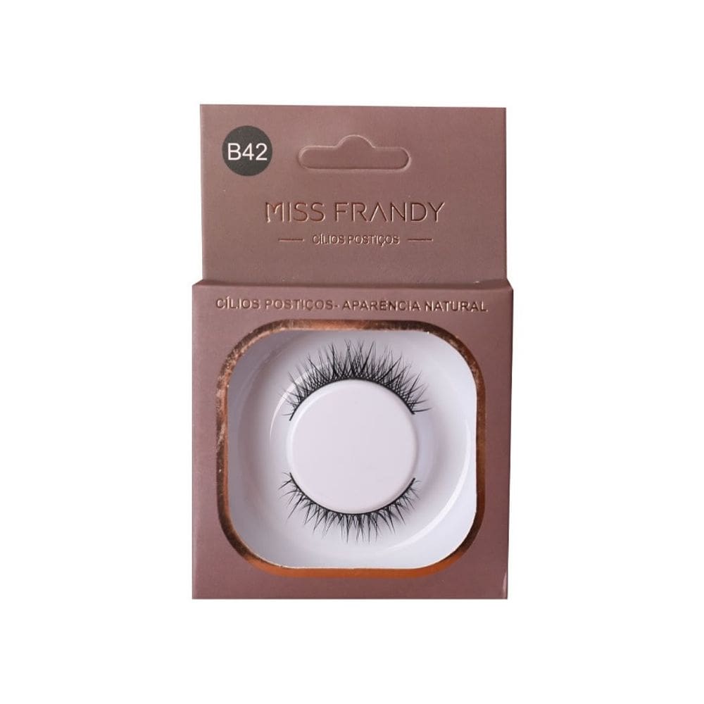 Cilios Postiços Unitário B42 - Miss Frandy