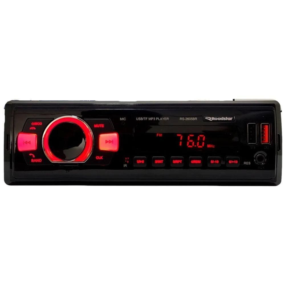 Som Automotivo Bluetooth RS2605BR Plus - Roadstar