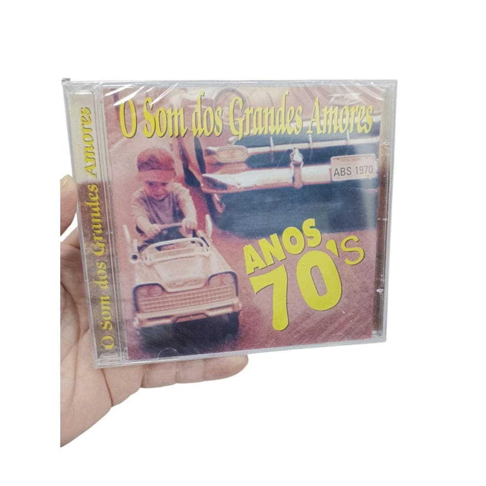 Cd Anos 70 - O Som Dos Grandes Amores Abs 1970