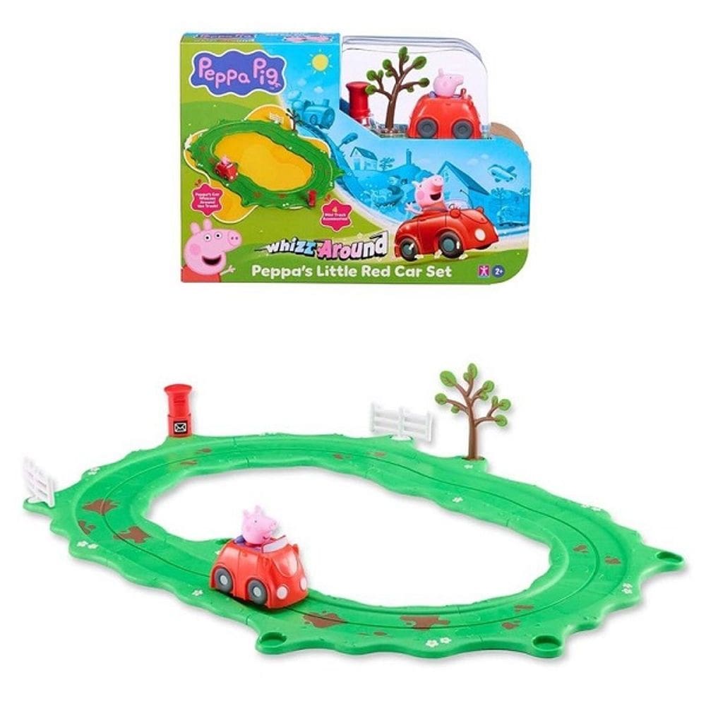 Peppa Pig Playset Passeio Interativo Carro Vermelho - Carro motorizado– Com Som -Sunny