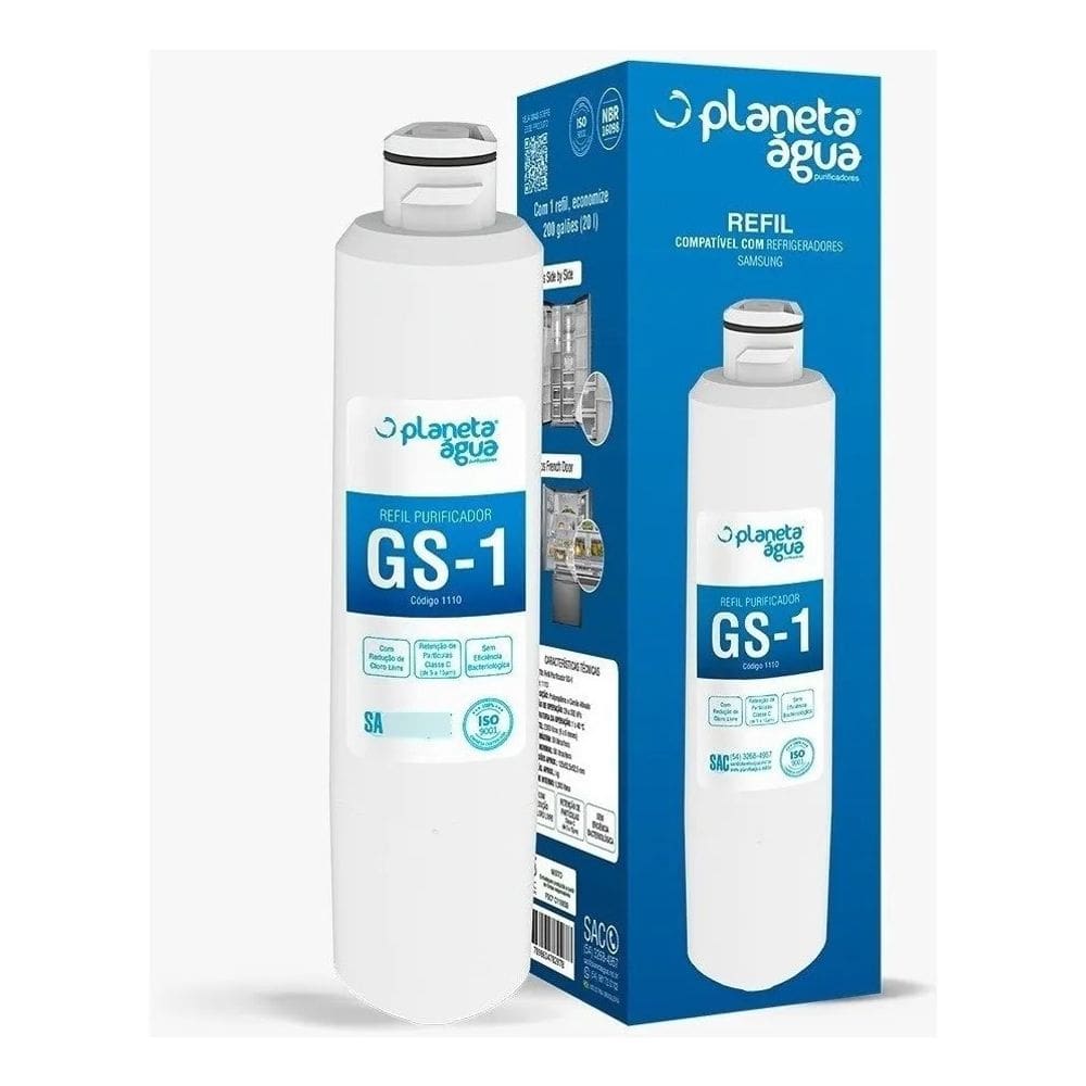 Refil GS-1 Para Filtro De Água Geladeira Samsung
