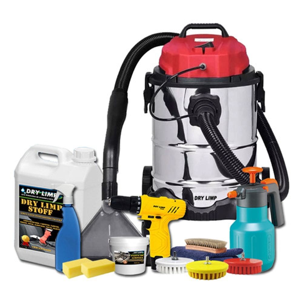 Kit Profissional Lavagem A Seco De Sofá Com Extratora 110v