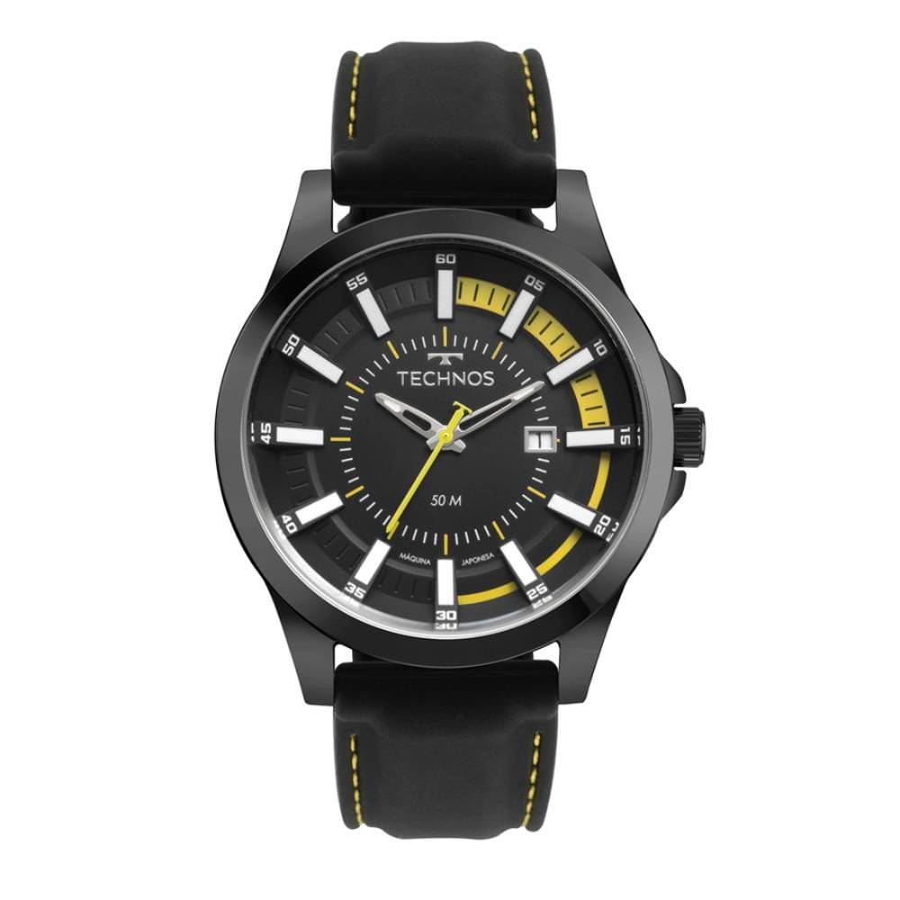 Relógio Technos Masculino Ref: 2117lfj/0p Racer Black