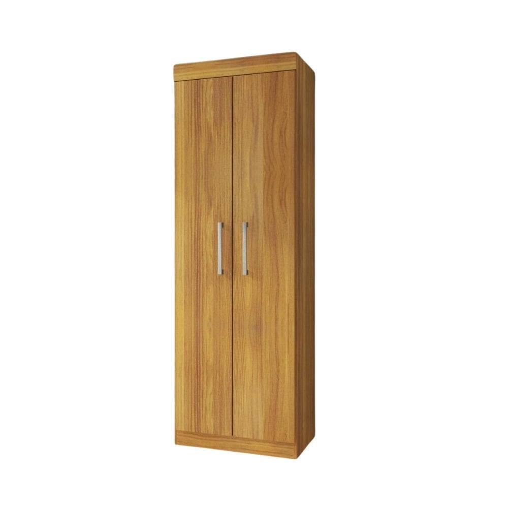 Armario Multiuso Light - 2 Portas com Chave 4 Prateleiras MDP - Fiorello