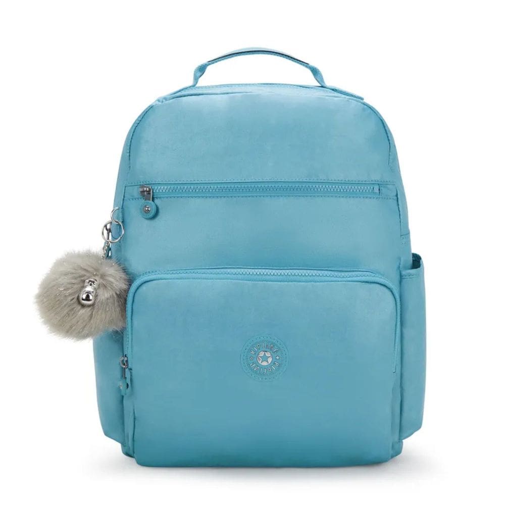 Kipling Mochila De Maternidade So Baby Azul Met. + Trocador