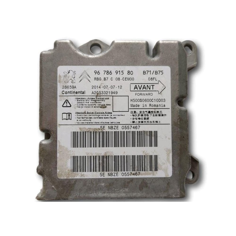 Modulo airbag Citroen C4 de 2010 a 2014 9678691580