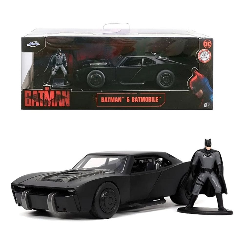 Batmóvel The Batman 2022 Com Boneco Batman 1:24 - Jada Toy