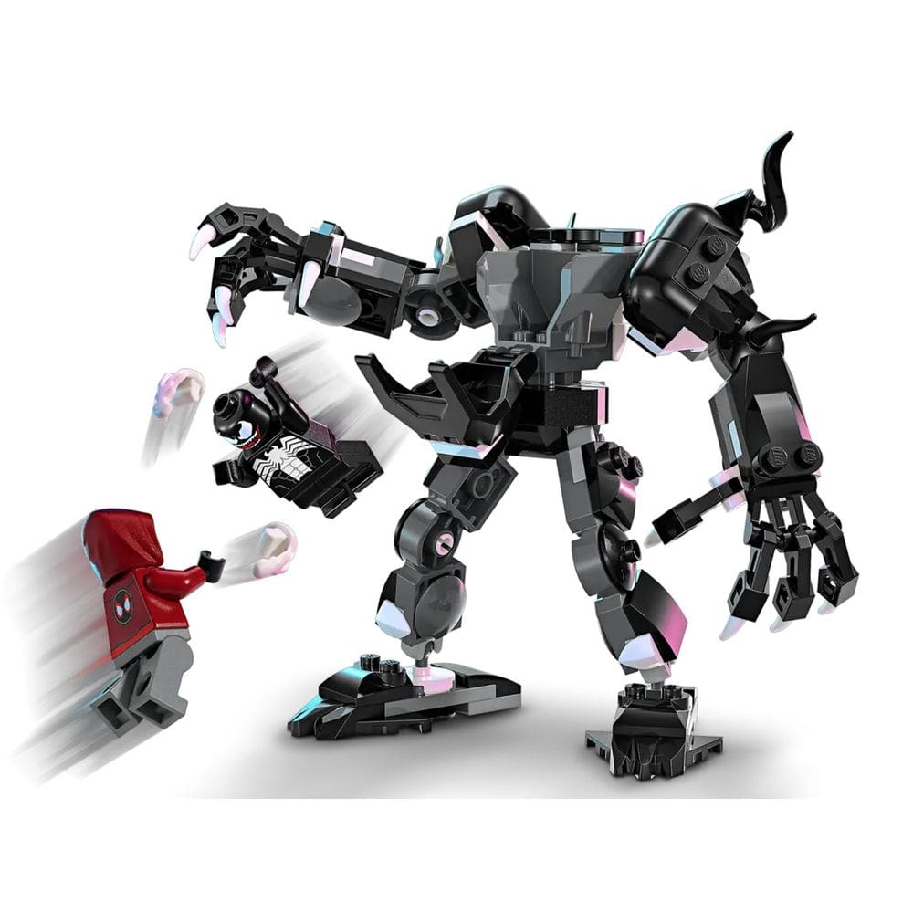 Lego Marvel Armadura Mech Venom vs. Miles Morales 134 Peças - 76276