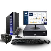 Kit Automação PDV TOB i3 8GB SSD 120GB Win10 Rede S/Fio Teclado Mouse Monitor 19” Gvt. Dinheiro  Imp. Térmica Leitor Cód Barras