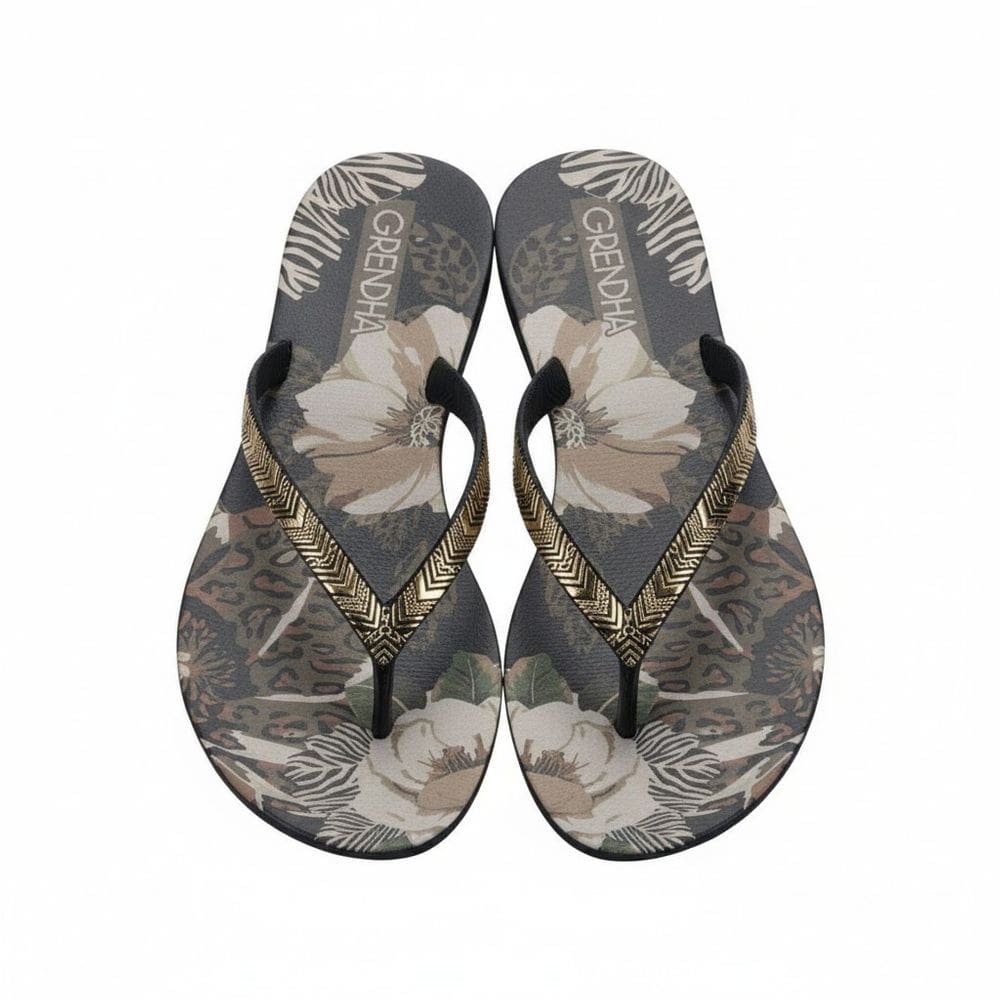 Chinelo Feminino Grendha Amor Em Flor De Dedo 19086