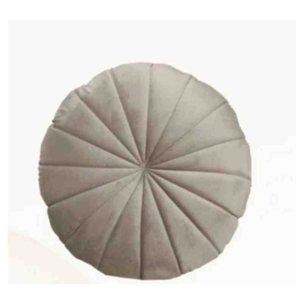 Almofada 50x50 Francis 02 Veludo Bege Areia Toque de Arte