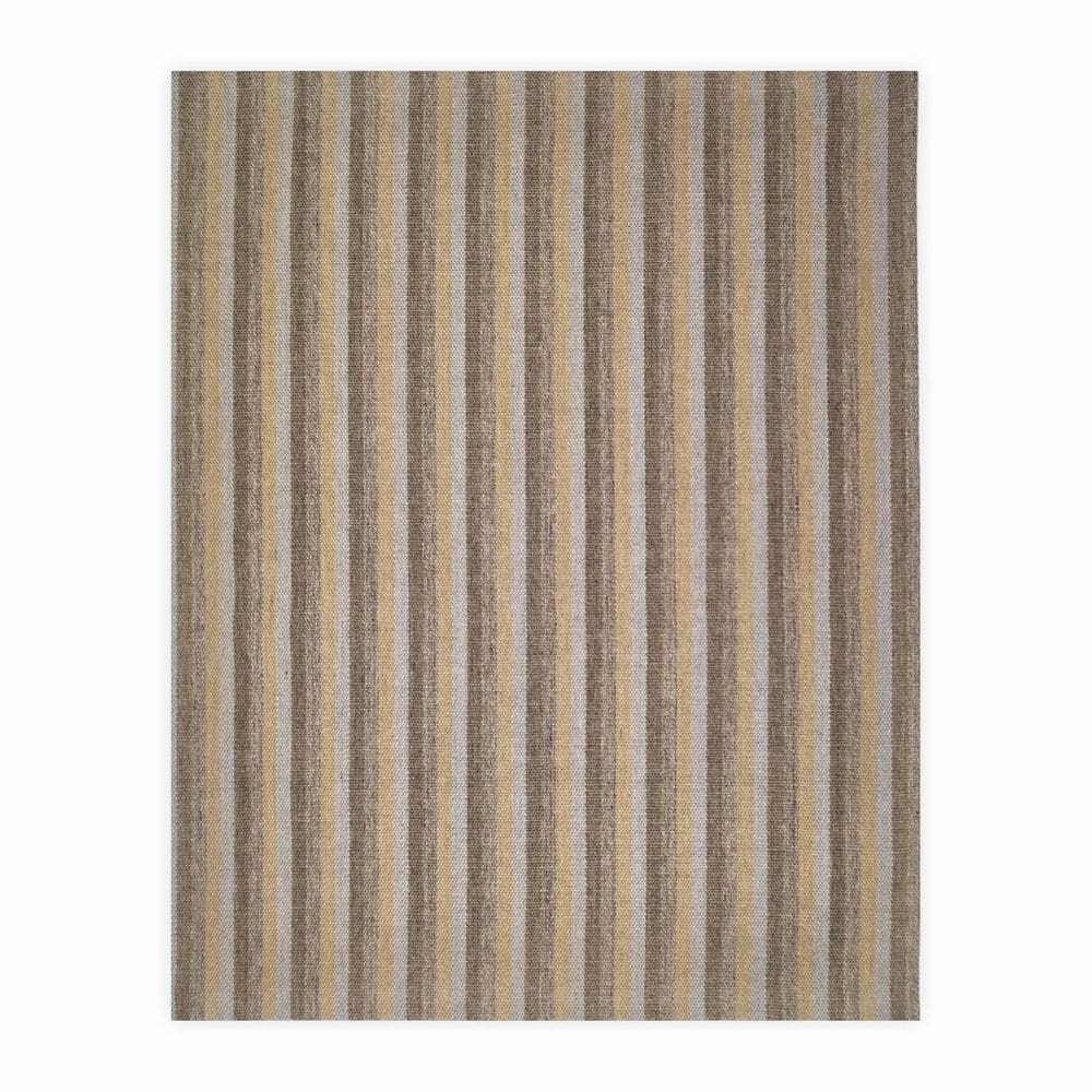 Tapete Sisal L42 Liso 400cm X 300cm Especial Bege Listrado
