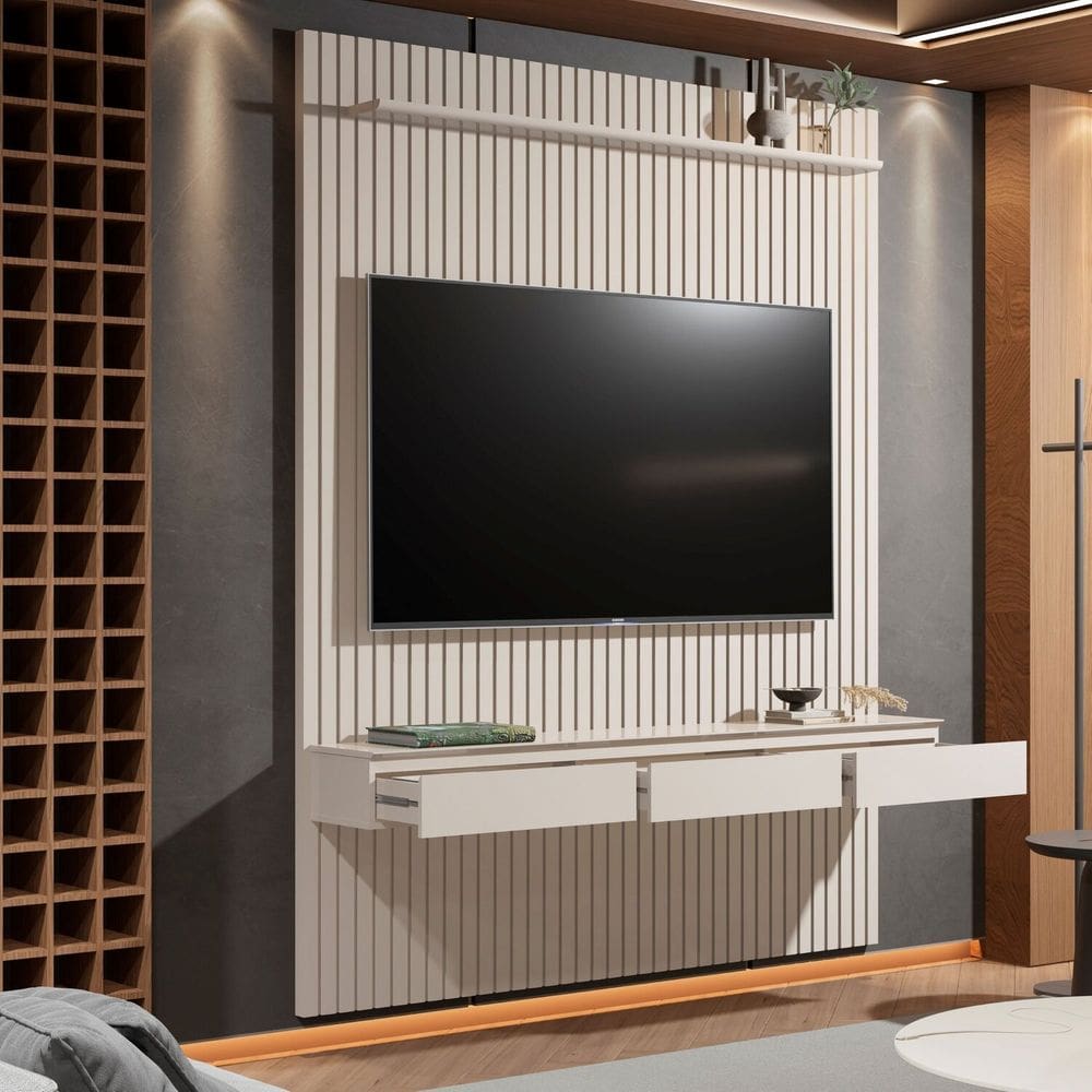 MP - Painel Home para Tv 75 Polegadas Suspens