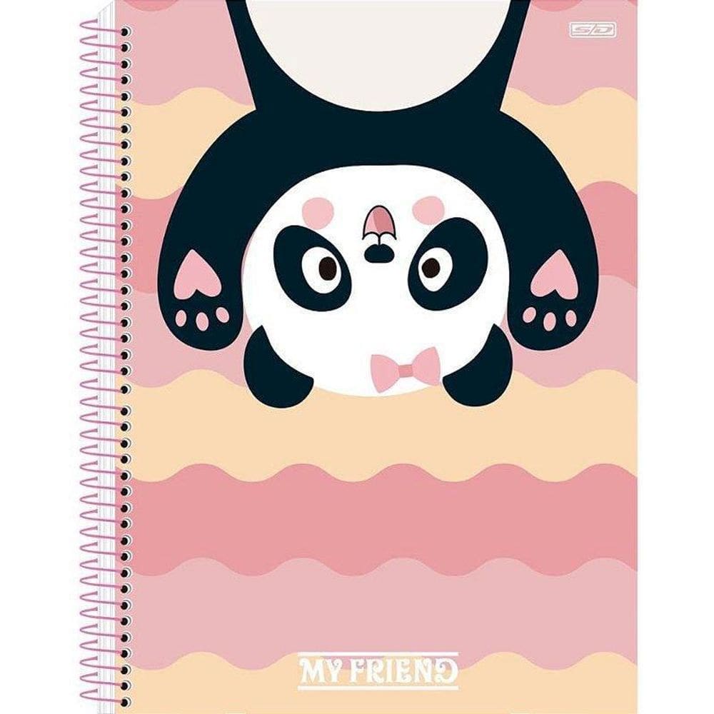 Caderno Universitário Capa Dura My Friend 200x275mm 80 Fls