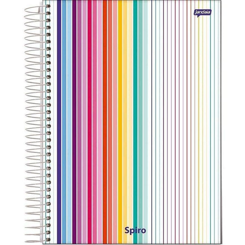Caderno 10x1 Capa Dura Spiro 160 Folhas - Jandaia