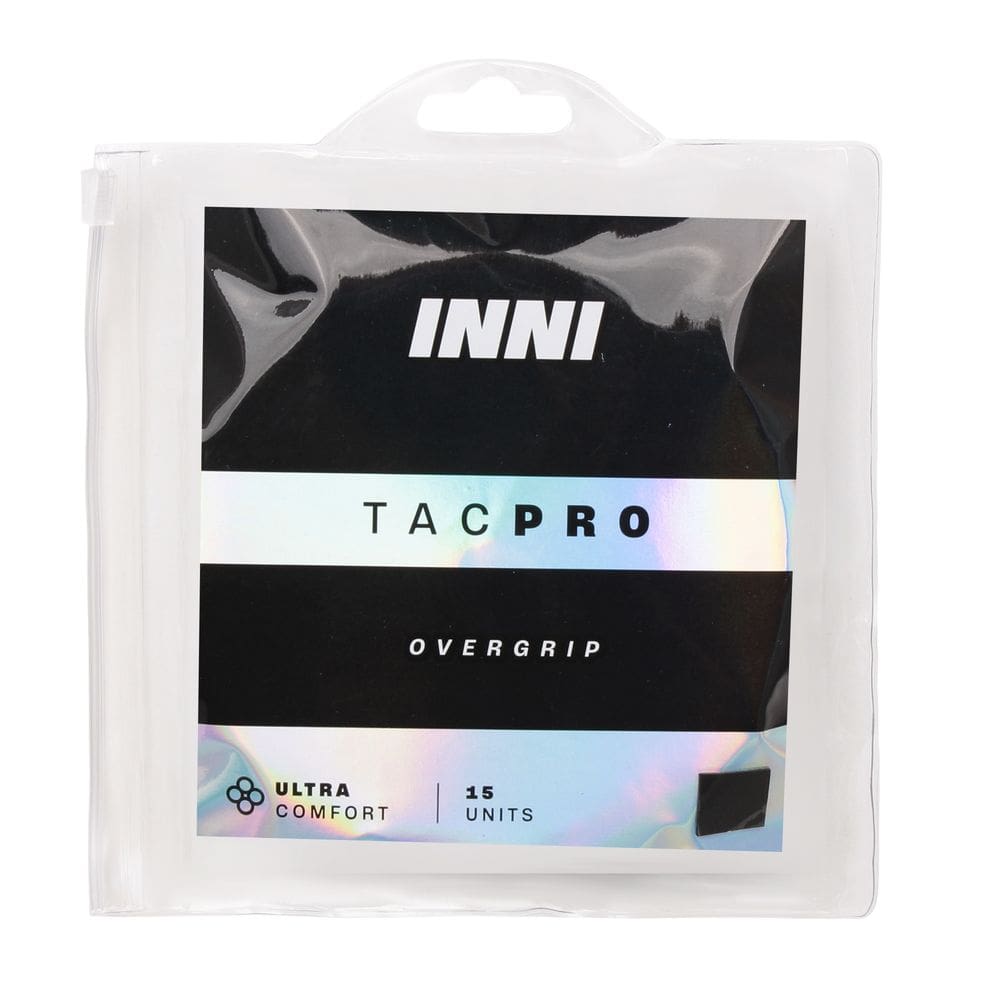Overgrip INNI TacPro Preto - 15 Unidades