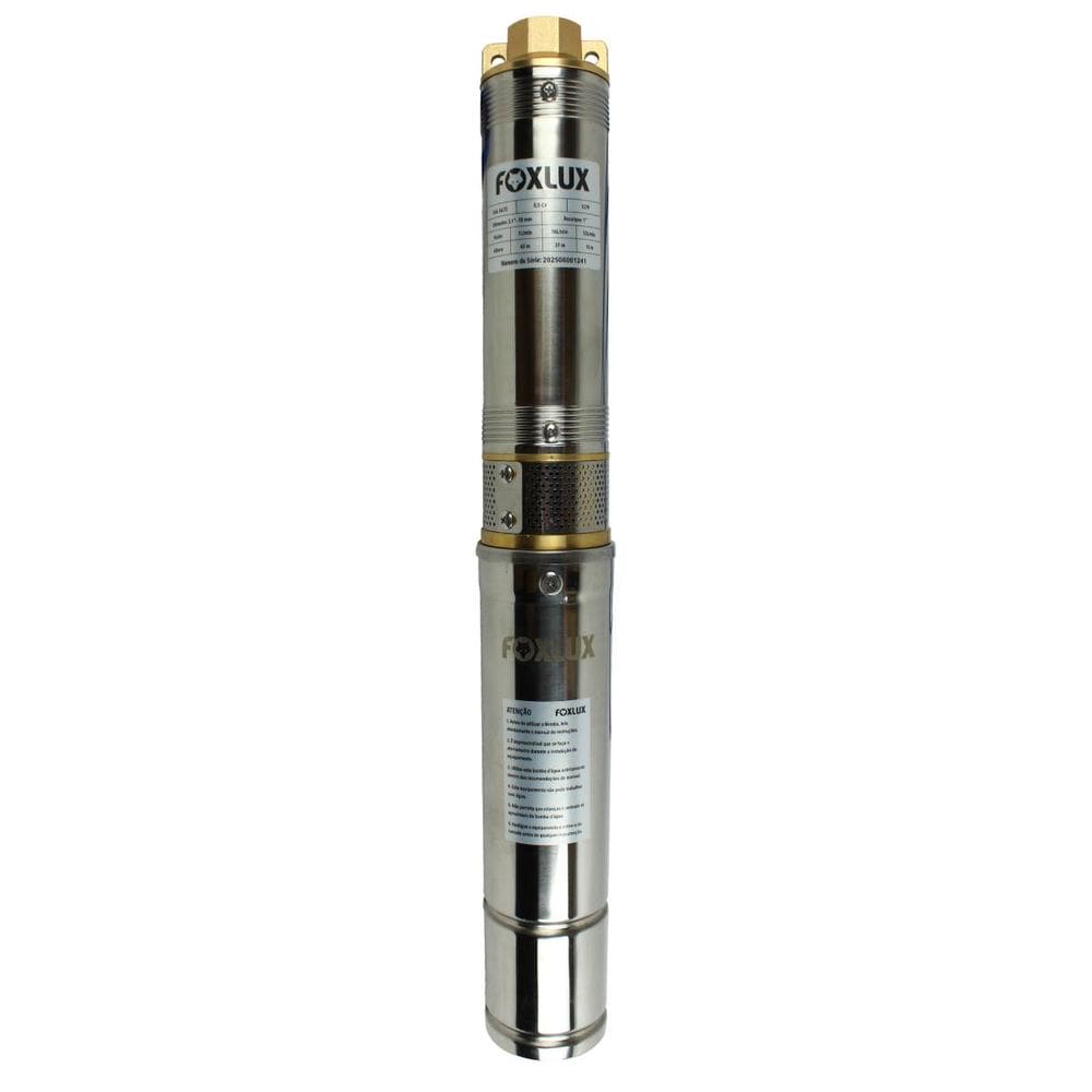 Bomba Submersa Caneta Foxlux 3,1” 0.5CV 127V