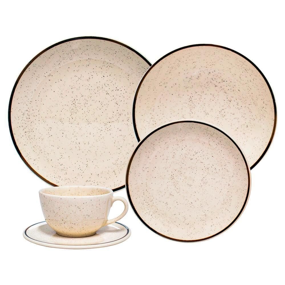 Aparelho De Jantar Oxford Brisa 40 Peças Cerâmica 5903/2