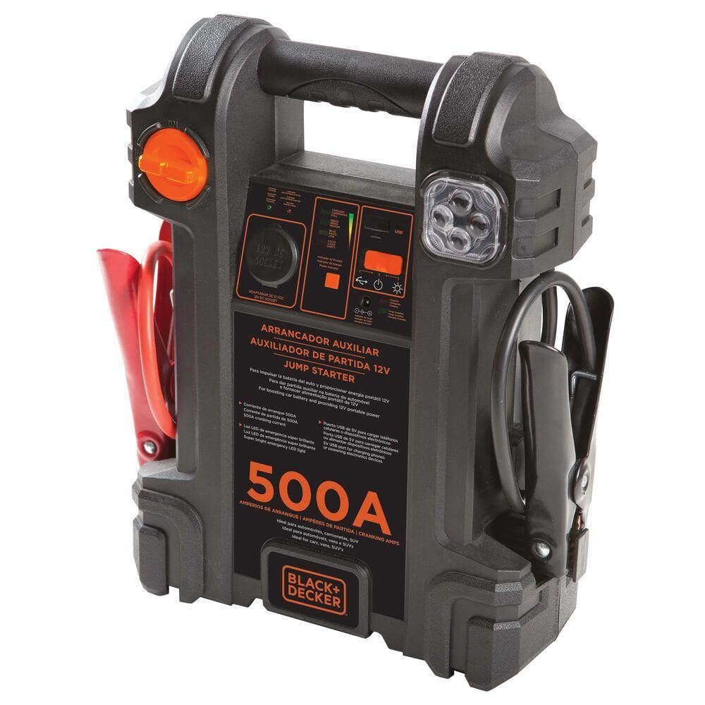 Auxiliar de Partida  500Ah Portátil Black Decker JS500S 12V