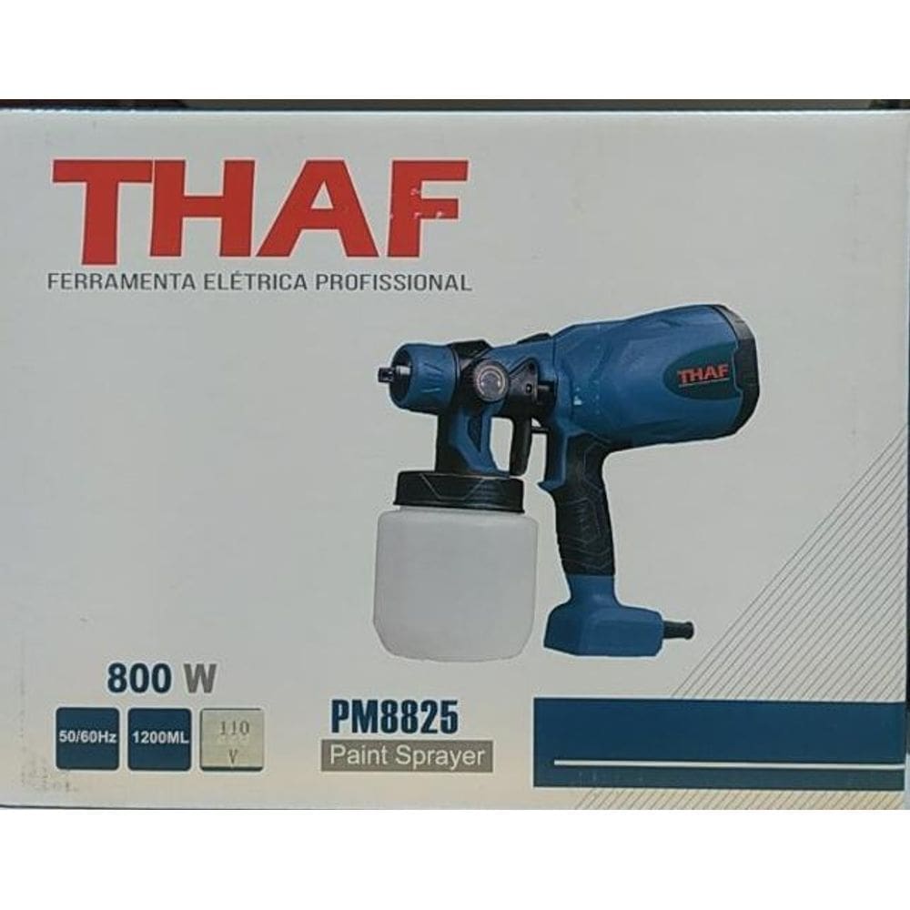 Pistola De Pintura Pulverizadora - Thaf 800W