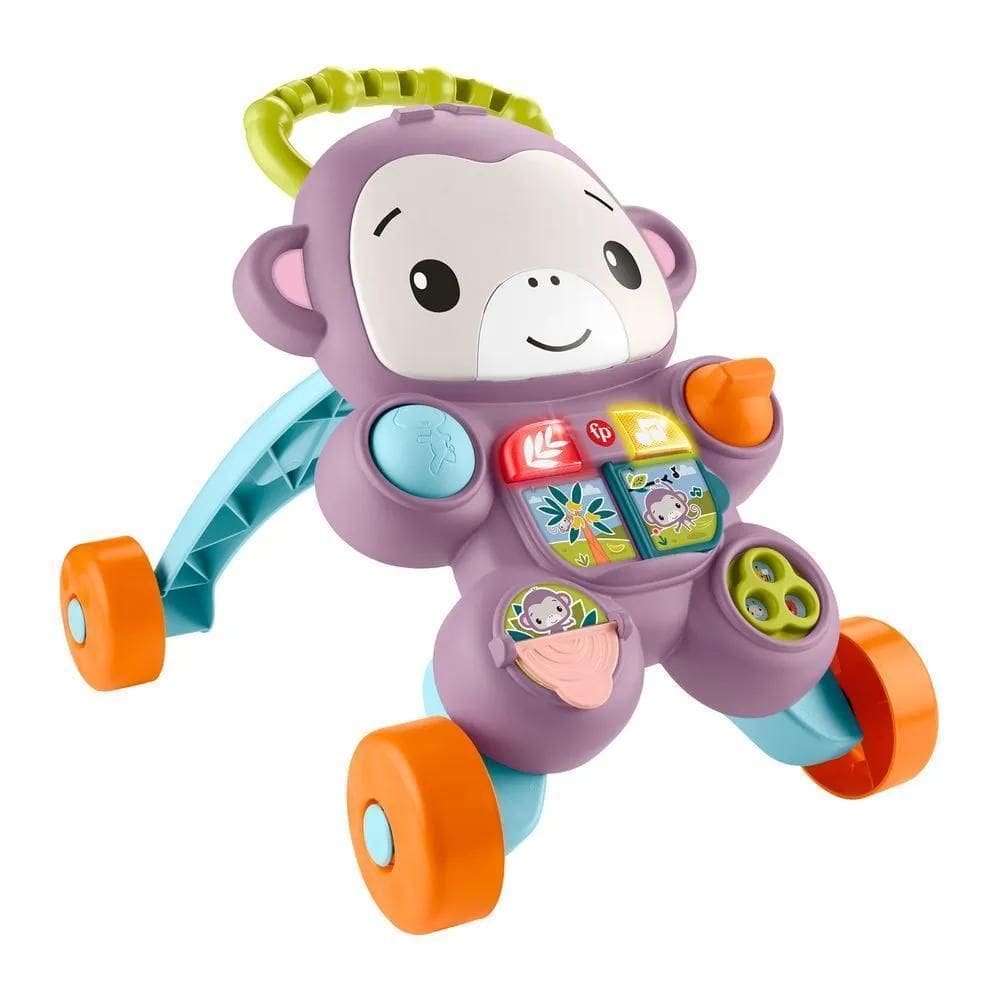 Fisher Price Andador Aprenda Comigo Amigo Macaco Jgw90