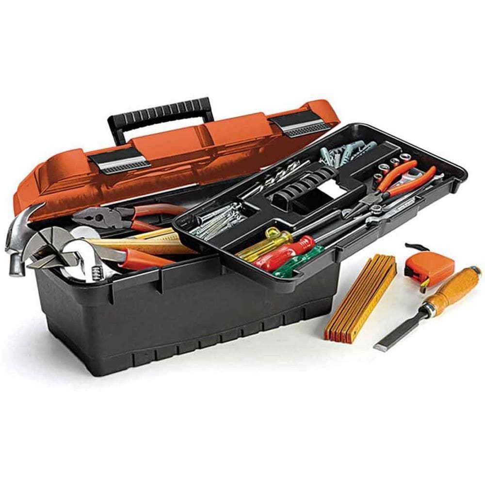 Caixa Para Ferramentas Grande 40,3x22,3x18,3cm - Nitron