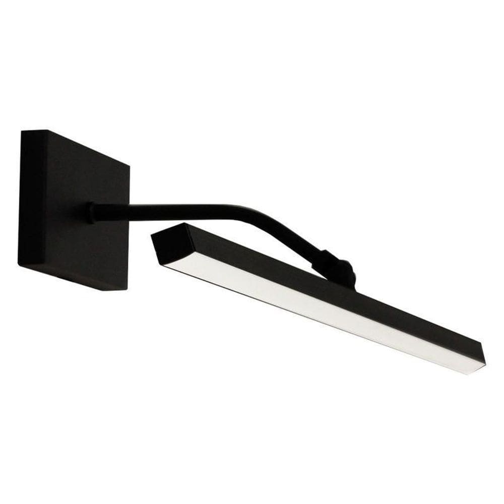 Luminária Arandela Quadro Espelho Led 3000K Preto 110V