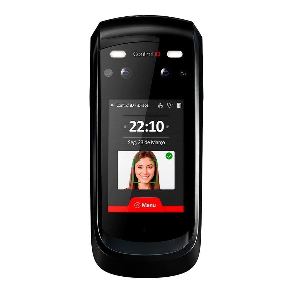 Coletor De Marcações Idface Ponto Control Id Preto Bivolt