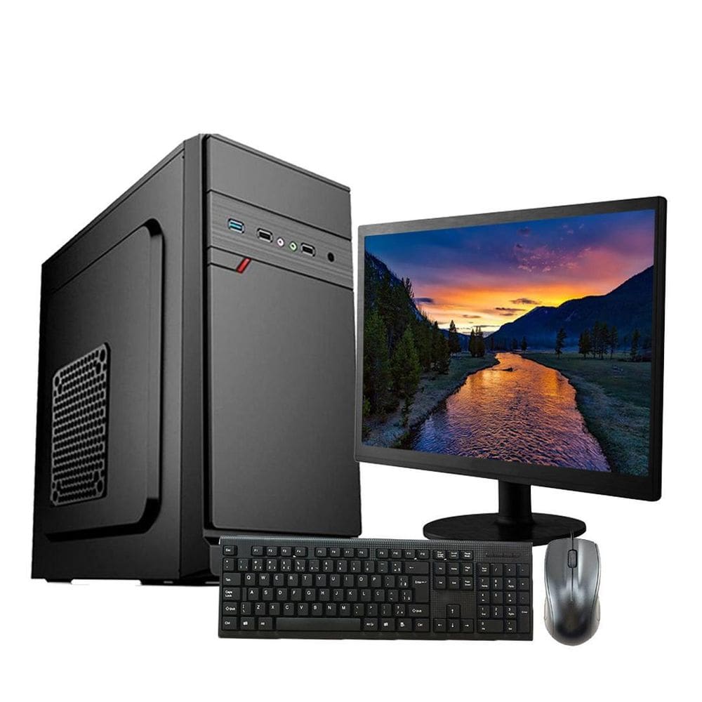 Computador Completo I5 4Gb Ram Ssd 120 Monitor 19``