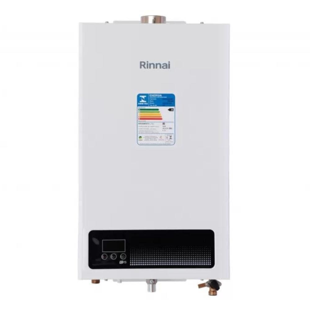 Aquecedor De Agua A Gás Rinnai Digital Glp 15L Reu-E151 Feh
