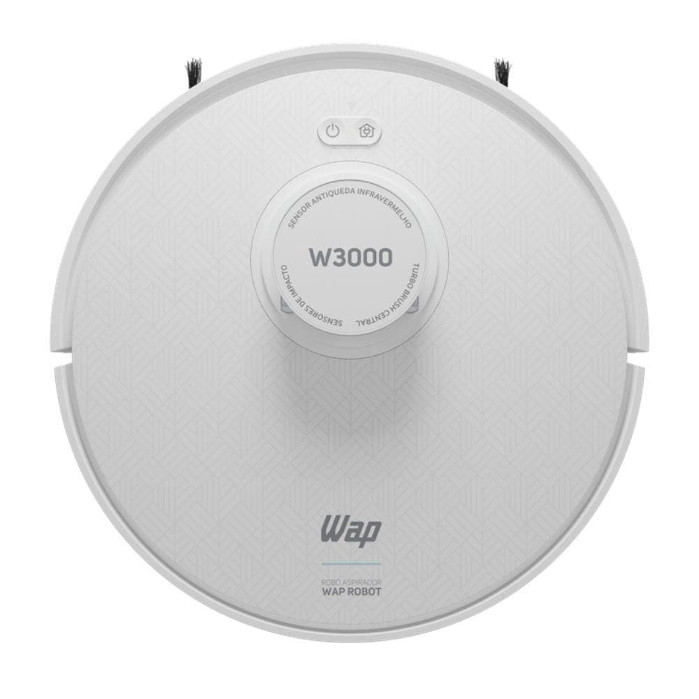 Robô Aspirador Wap Robot W3000 3 Em 1 48W