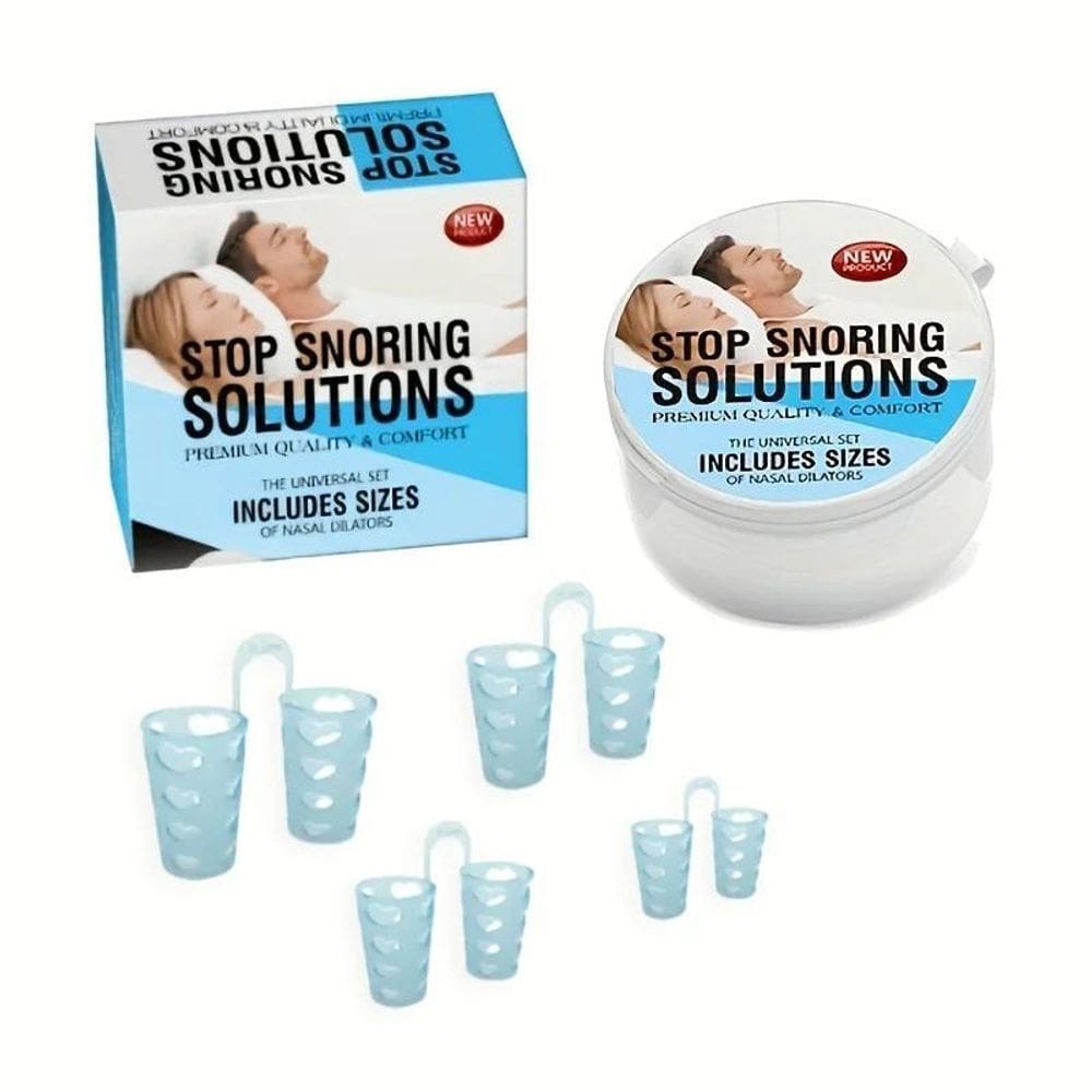 Dilatador Nasal Anti Ronco Apneia Do Sono C/4 Tampão Ronco