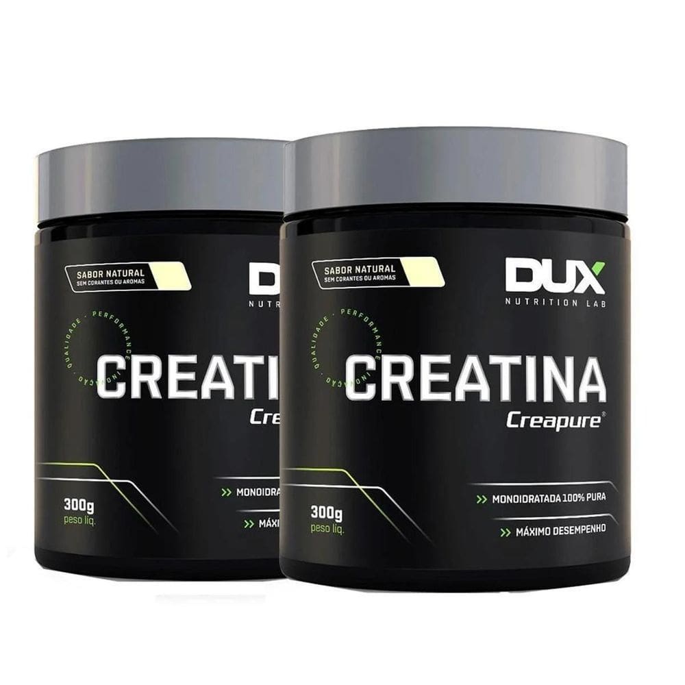 Kit 2X Creatina 100% Creapure  300G  Dux Nutrition