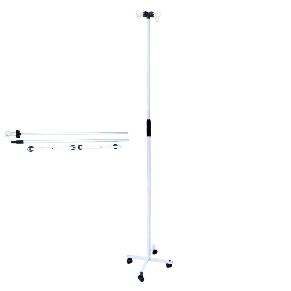 Suporte Para Soro Rodas Altura Ajustável Hospital Residência