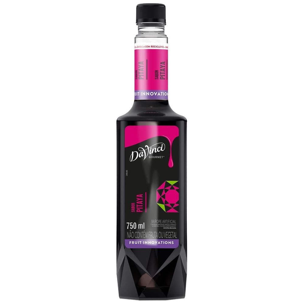 Xarope Da Vinci Sabor Pitaya Fruit Innovations Garrafa 750Ml