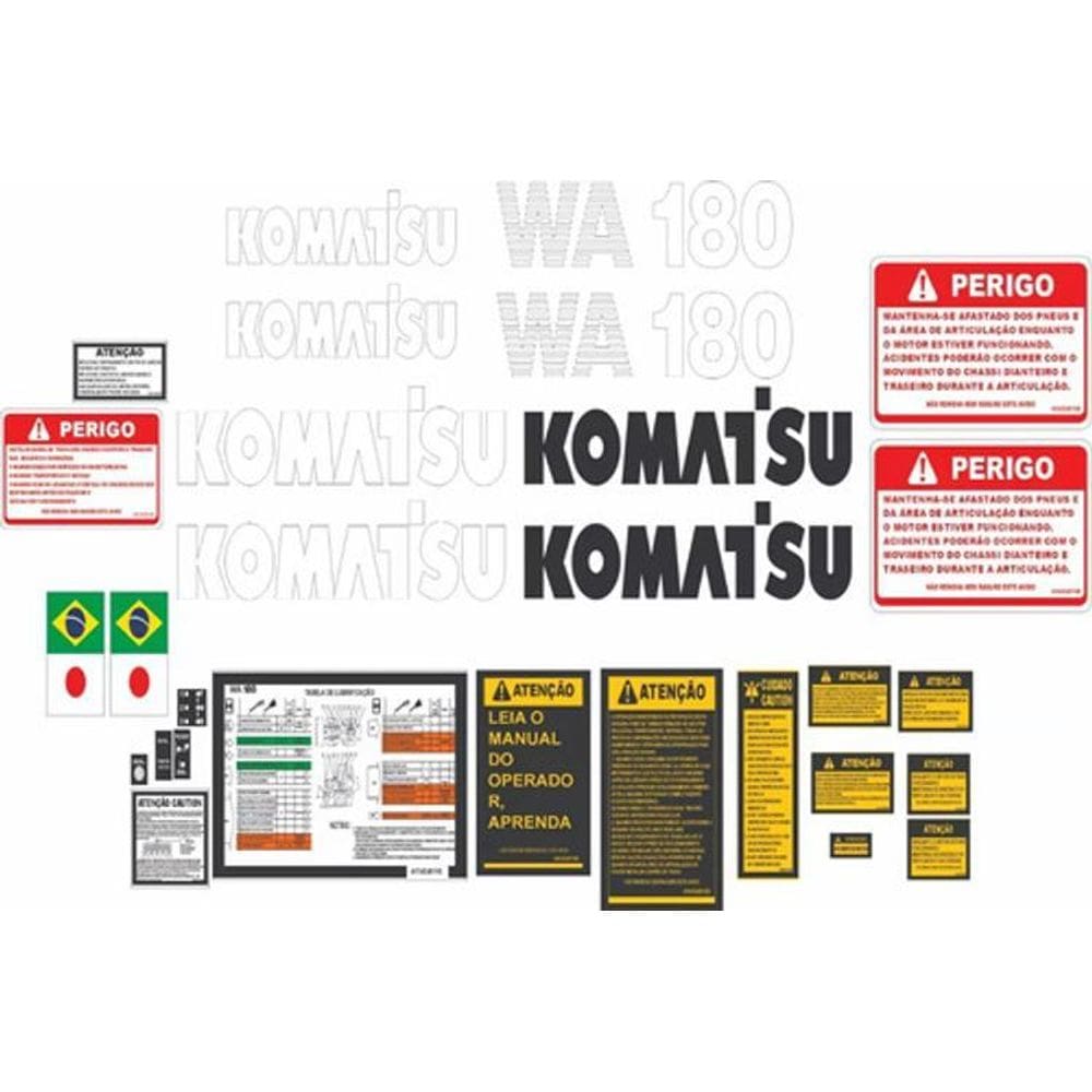 Kit Adesivos Komat`Su Wa 180