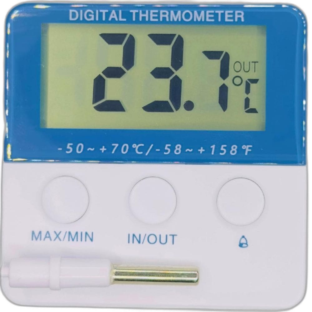 Termômetro Com Alarme Para Vacina, Freezer E Geladeira C/