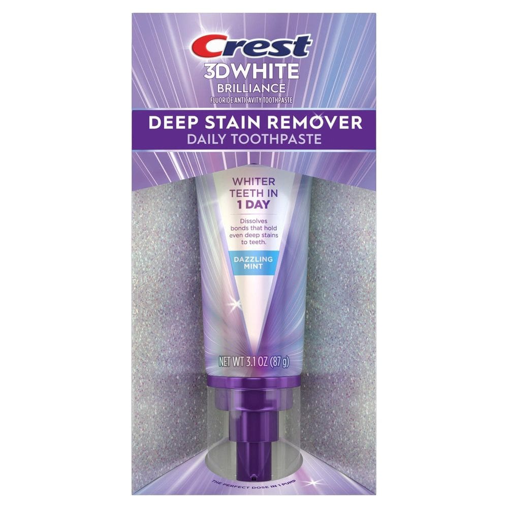 Crest 3Dwhite Creme Dental Removedor Mancha Dazzling Mint87G