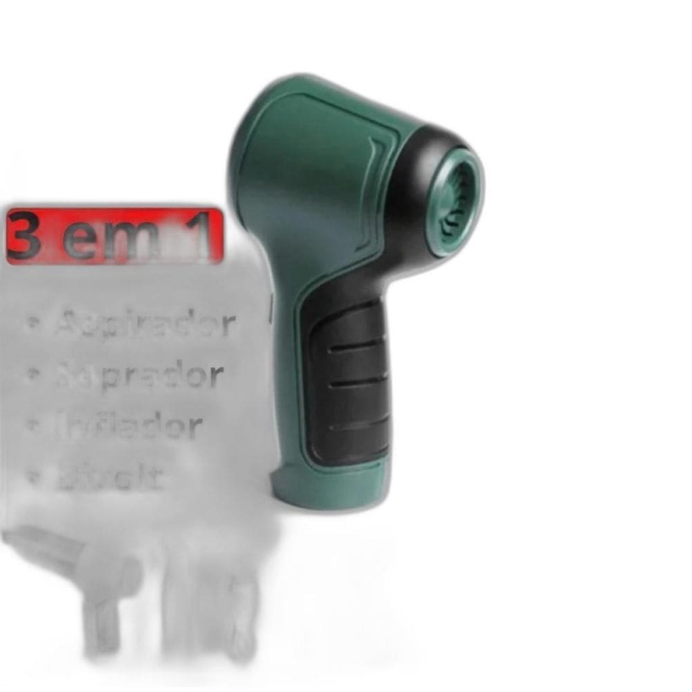 Versatilidade Total: Mini Aspirador De Pó 3 Em 1 Portátil.