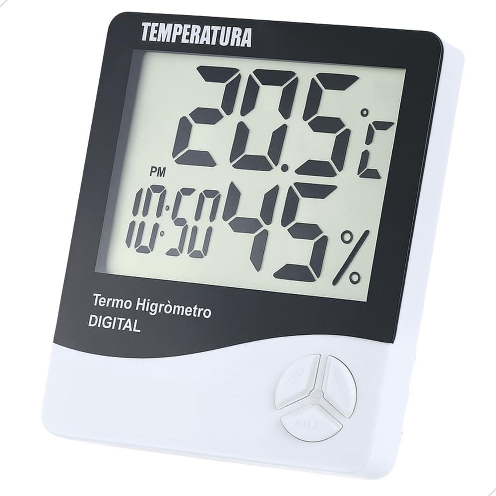 Termo Higrômetro + Certificado De Calibração Rastreável Rbc