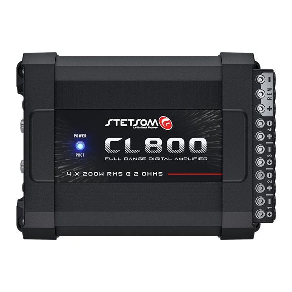 Amplificador Módulo Stetsom Cl800 800.4 800W 4 Canais 2 Ohms